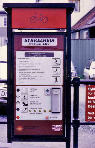 Illustration for article titled Norwegian Bicycle Lift Proves Europeans are Just as Lazy